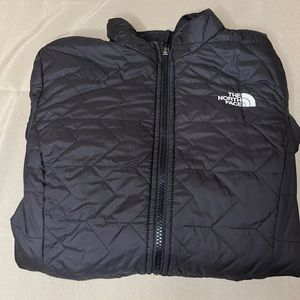 North face Black, light , puffer jacket